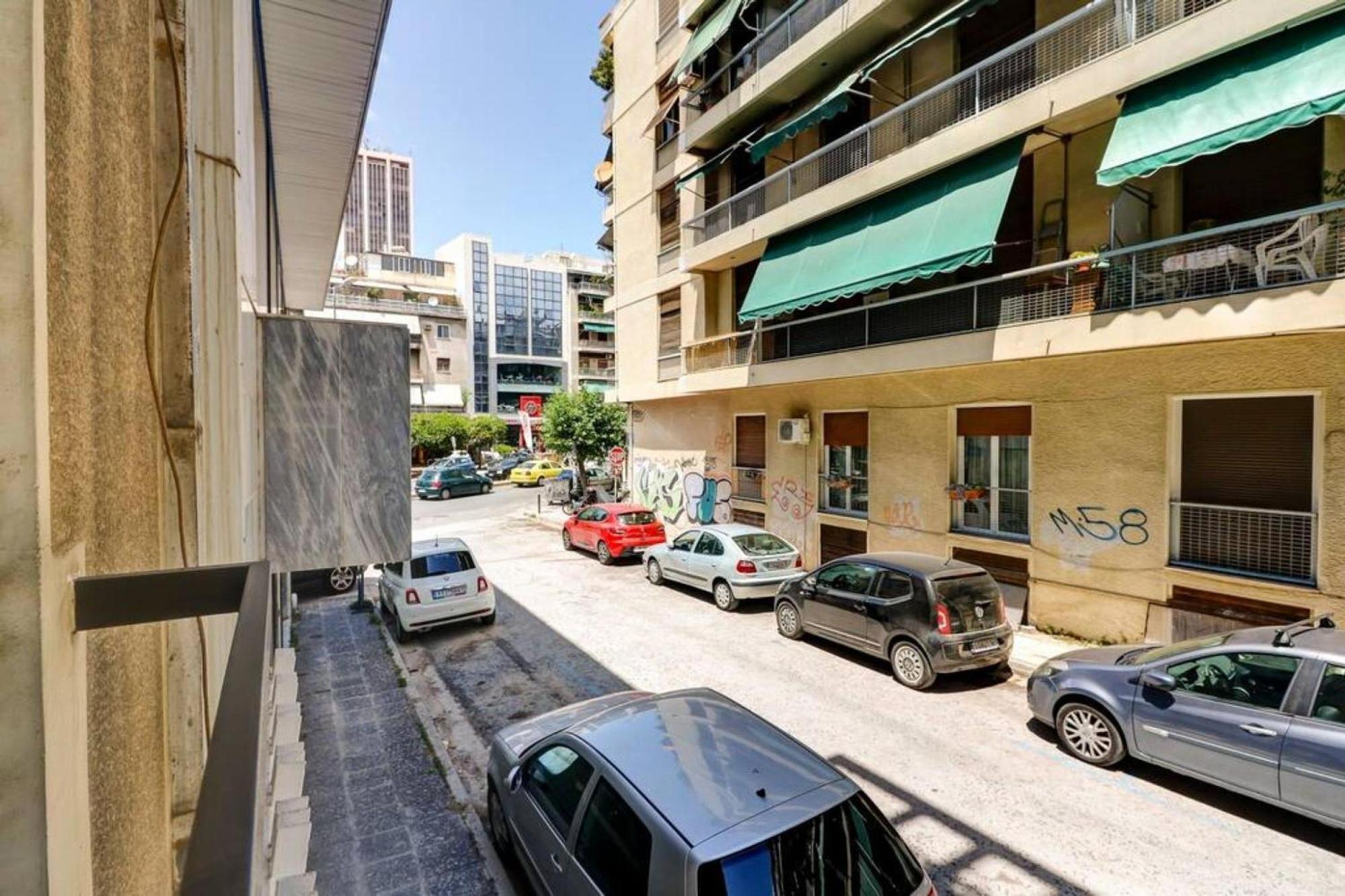 Classy And Stylish Apartment Next To Hilton Athen Eksteriør billede